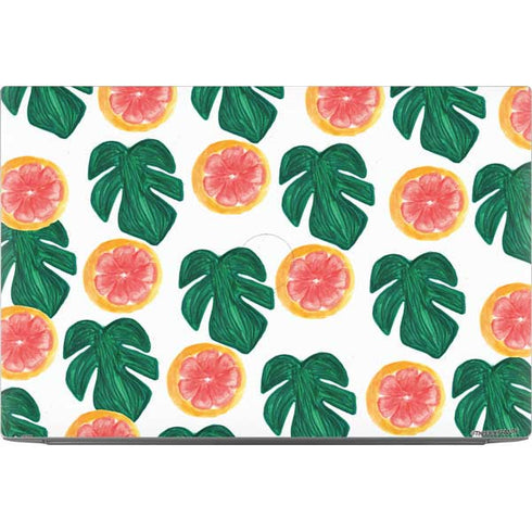 Bouffants and Broken Hearts Tropical Leaves and Citrus Dell XPS Skin